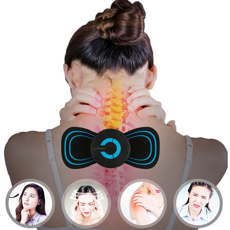 Portable Mini Electric Neck Massager With USB Charging Cable