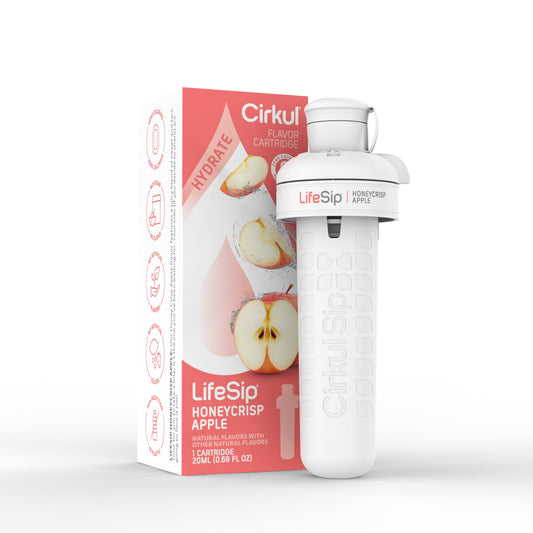 Cirkul LifeSip Honeycrisp Apple Flavor Cartridge, Drink Mix, 1-pack