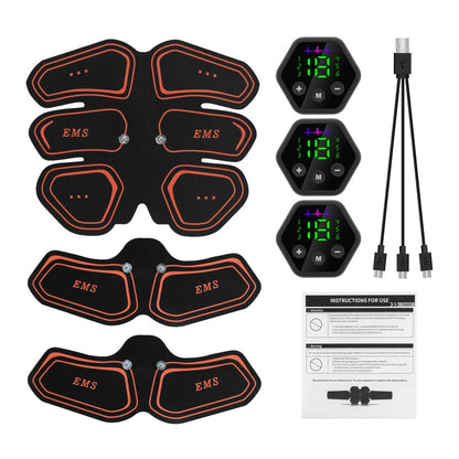 Abdominal and Biceps Stimulator, Muscle toner Fitness 10 Modes